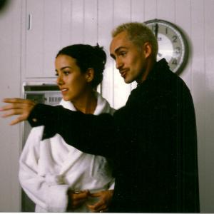 Still of Cecilia Surez and Demian Bichir in Sexo Pudor y Lgrimas 1999
