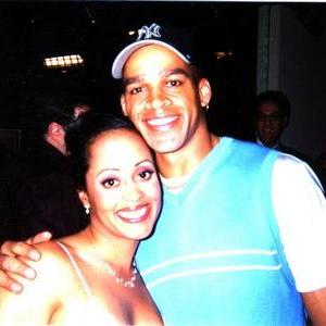 With Essence Atkins on the set of Half and Half
