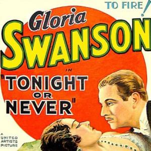 Melvyn Douglas and Gloria Swanson in Tonight or Never (1931)