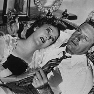 Sunset Boulevard Gloria Swanson and William Holden 1949 Paramount  MPTV