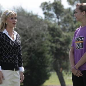Still of Alison Sweeney and Hannah Curlee in The Biggest Loser 2004