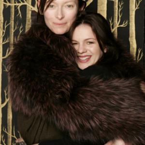 Tilda Swinton and Amber Tamblyn at event of Stephanie Daley 2006