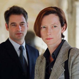 Still of Jeremy Northam and Tilda Swinton in The Statement (2003)