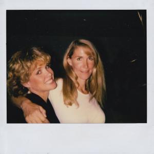 Tracy Brooks Swope and Actress Kimberly Beck Clark...At a Reading of 'LOVE MOM,LOVE DAD