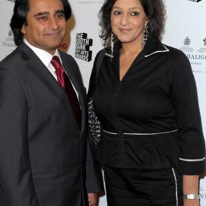 Sanjeev Bhaskar and Meera Syal