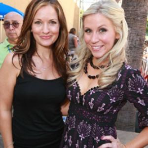 Ashley Eckstein and Catherine Taber at event of Star Wars: The Clone Wars (2008)