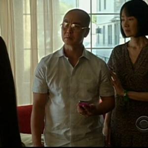 Still of Mariko Takai and CSLee as Mr  Mrs Lin in  Blue Bloods 