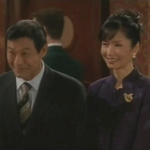 Still of Mariko Takai as Mori Yamamoto with James Saito in  As The World Turns 