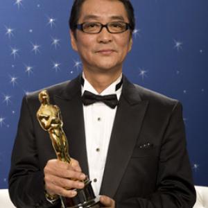 Oscar® winner Yojiro Takita backstage during the live ABC Telecast of the 81st Annual Academy Awards® from the Kodak Theatre, in Hollywood, CA Sunday, February 22, 2009.