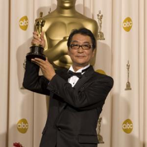 Academy Awardwinner Yojiro Takita backstage at the 81st Academy Awards are presented live on the ABC Television network from The Kodak Theatre in Hollywood CA Sunday February 22 2009