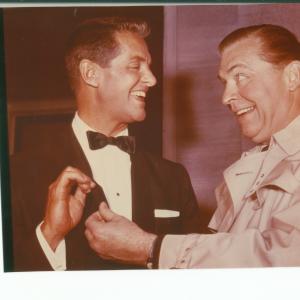 Robert Cummings left and Lyle Talbot right on The Bob Cummings Show aka Love that Bob In the comedy series Talbot played the role of Paul Fonda Bobs old Air Force buddy from 195558