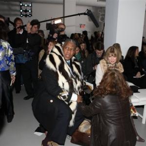 Still of Andr Leon Talley and Anna Wintour in The September Issue 2009