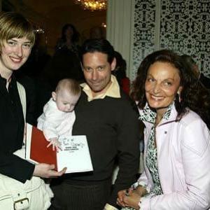 Alison Nelson Lulu Scout Nelson Adam Seth Nelson and Diane von Furstenberg at Bergdorf Goodman for Diane von Furstenbergs 30 Anniversary celebration and the launch of her new book The Wrap with a forward by Andre Leon Talley