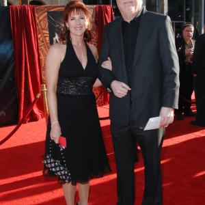 J Michael Straczynski and Patricia Tallman at the Thor premiere May 2011
