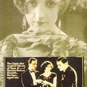 Harrison Ford Kenneth Harlan and Constance Talmadge in The Primitive Lover 1922