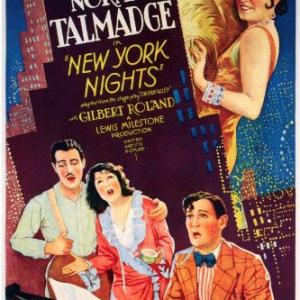 Roscoe Karns, Gilbert Roland and Norma Talmadge in New York Nights (1929)