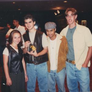 Danielle Harris, R.J. Williams, Tyrone Tann, and Eric Balfour, attending Award Ceremony Event for their Award Filming Film 