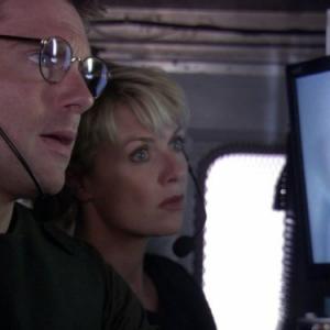 Still of Michael Shanks and Amanda Tapping in Stargate SG1 1997