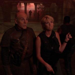 Still of Carmen Argenziano and Amanda Tapping in Stargate SG1 1997