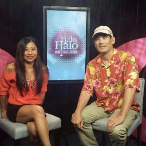 Halo Halo host Kat Iniba with guest Chris Tashima star of indie feature Under the Blood Red Sun 2014  Original airtdate Oct 14 2014