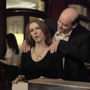 Still of David Koechner and Catherine Tate in The Office 2005