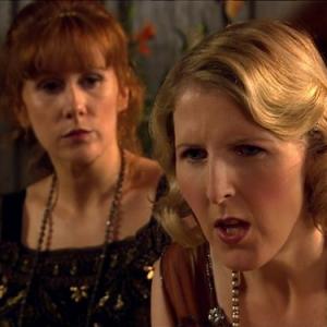 Still of Catherine Tate and Fenella Woolgar in Doctor Who (2005)
