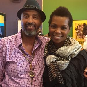 American Actor B.T. Taylor hanging @ the #Pan African Film Festival with American Actress #Vanessa Williams