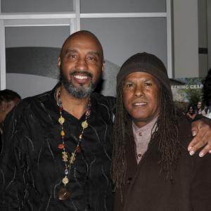 American actor #B.T. Taylor and #The Secret # Micael Beckwith. Both performing in Voices Of The Unheard.