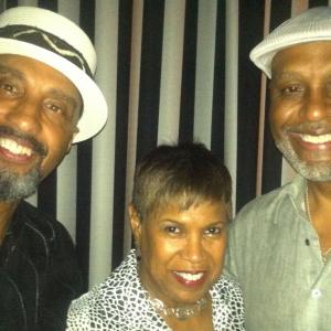 American Actors BT Taylor Aixa Clemente and James Pickens Jr at their friends Eric Butlers birthday party americanactor BTTaylor jamespickenjr