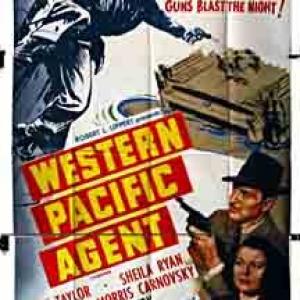 Sheila Ryan and Kent Taylor in Western Pacific Agent 1950