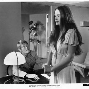 Still of Chuck Connors and Leigh TaylorYoung in Soylent Green 1973