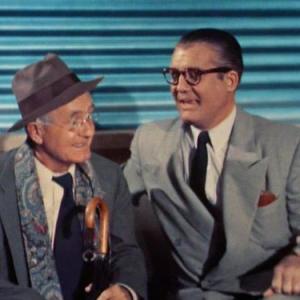 Still of George Reeves and Phil Tead in Adventures of Superman 1952