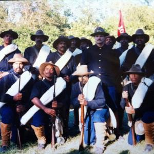 Rough Riders w Buffalo soldiers