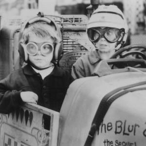 Still of Bug Hall and Travis Tedford in The Little Rascals 1994