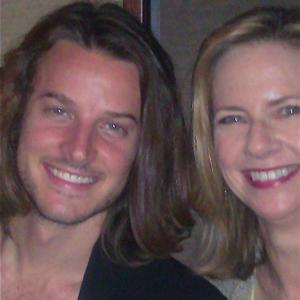 Evan Williams star of The Fortune Theory with Lisa at the Private Screening Aug 31 2012