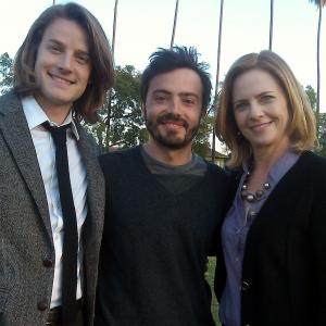 On the set of The Fortune Theory with Evan Williams and Director Aldo Filiberto