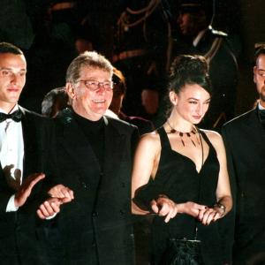 Dessy Tenekedjieva, Christo jivkov, Ermanno Olmi and Sergio Grammatico- Cannes Film Festival, Red carpet
