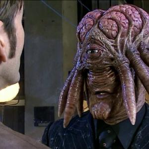 Still of Eric Loren and David Tennant in Doctor Who (2005)