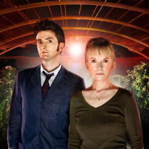 Lindsay Duncan and David Tennant in Doctor Who 2005