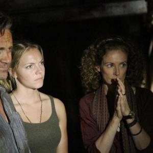 Still of Leslie Hope Lee Tergesen and Eloise Mumford in The River 2012