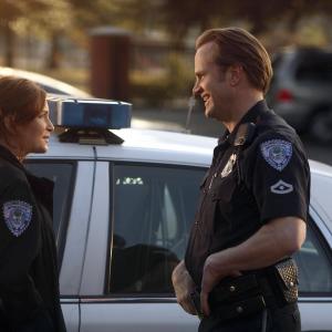 Still of Lee Tergesen and Brigid Brannagh in Army Wives (2007)