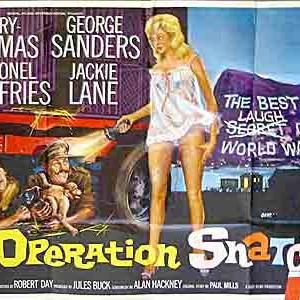 Lionel Jeffries Jocelyn Lane and TerryThomas in Operation Snatch 1962