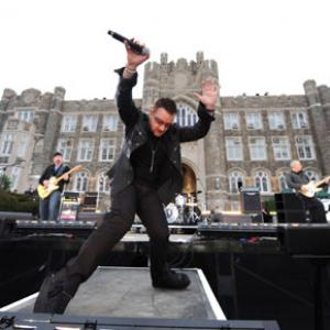 Bono Larry Mullen Jr and The Edge