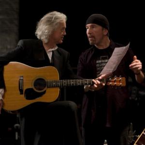 Still of Jimmy Page and The Edge in It Might Get Loud (2008)