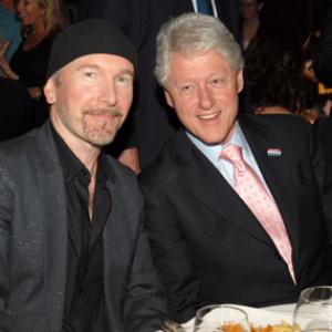 Bill Clinton and The Edge