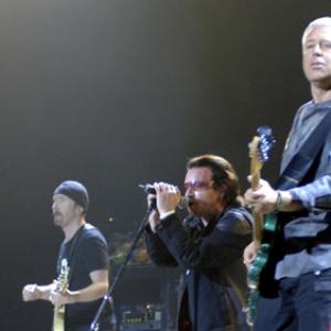 Bono, Adam Clayton and The Edge