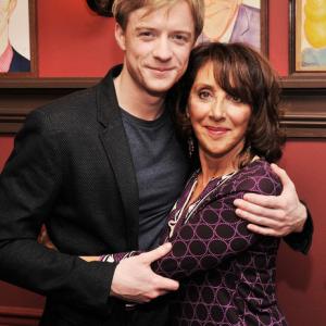 Matthew James Thomas with Andrea Martin for her Sardi's Portrait unveiling 2013