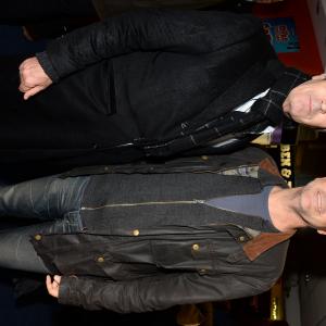 Rupert Everett and Barnaby Thompson arrive at the 57th BFI London Film Festival opening of 