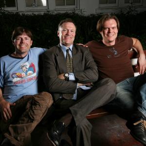 Director Todd Thompson with Michael Rooker and producer Smithy Sipes This Mans Life 2008