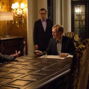 Still of Ulrich Thomsen and Toby Leonard Moore in Banshee 2013